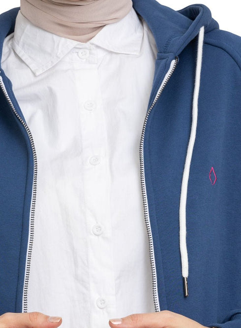 True Blue SW - Medium Zipper - Khotwh